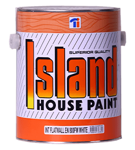 island flatwall enamel white paint